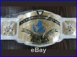 WWe Intercontinental wrestling Championship replica belt adult metal plates
