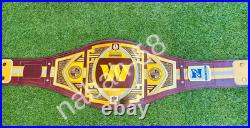 Washington Commanders NFL Championship Replica Belt Adult Size 2MM/4MM Plates
