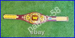 Washington Commanders NFL Championship Replica Belt Adult Size 2MM/4MM Plates