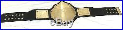 Wcw Big Gold World Heavyweight Championship Adult Belt Replica Gold Plated