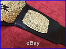 Wcw United States Us Championship Belt In 4mm Brass Plates Free Shipping D H L