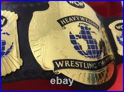 Wcw World Heavyweight Championship Replica Belt 2mm Brass Adult Size Free Ship