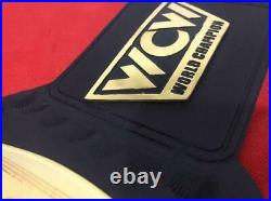 Wcw World Heavyweight Championship Replica Belt 2mm Brass Adult Size Free Ship