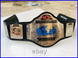 Wcw World Television Championship Replica Belt 2mm Brass Adult Size