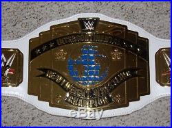 White Wwe Intercontinental Championship Metal Adult Replica Wrestling Title Belt