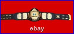 Wing Eagle Championship Wrestling Belt 4MM Zinc Gold Plate Leather Strap Wing Eagle Championship Wrestling Belt 4MM Zinc Gold Plate Leather Strap