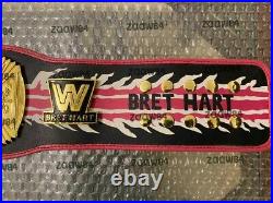 Winged Eagle Bret Hart Signature Series Wrestling Championship Belt Replica