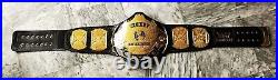 Winged Eagle Championship Belt 4MM ZINC Meta Plates (DEEP ETCHING) Replica Title