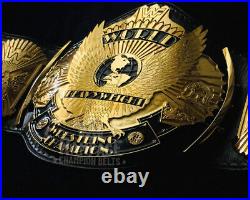 Winged Eagle Championship Belt, 4mm ZINC Plates (DEEP ETCHING) Replica Title