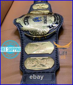 Winged Eagle Championship REPLICA Tittle Belt ADULT SIZE Brass 2MM NEW