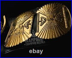 Winged Eagle Championship Title 4MM ZINC Meta Plates (DEEP ETCHING) Replica Belt