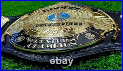 Winged Eagle Championship Wrestling Replica Title Belt 4MM Brass Adult size