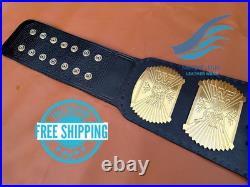 Winged Eagle Championship Wrestling Replica Title Belt 4MM Brass Adult size