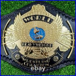 Winged Eagle Championship Wrestling Replica Title Belt 4MM Brass Adult size