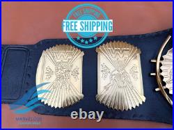 Winged Eagle Championship Wrestling Replica Title Belt 4MM Brass Adult size
