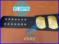 Winged Eagle Championship Wrestling Replica Title Belt 4MM Brass Adult size