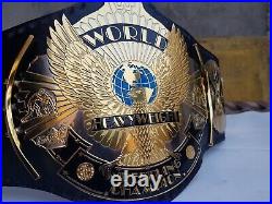 Winged Eagle Championship Wrestling Replica Title Belt Adult Size 4mm plates