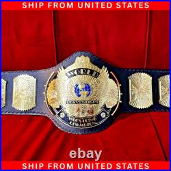 Winged Eagle Championship Wrestling Replica Title Belt Adult Size 6mm Diecast