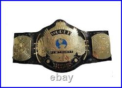Winged Eagle Championship Wrestling Replica Title Belt Brass 2mm Adult size