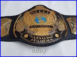 Winged Eagle Championship Wrestling Replica Title Belt Brass 4MM Adult size