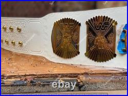 Winged eagle white Dual plated championship wrestling replica title adult2mm