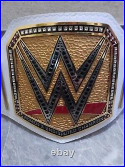 Women's Undisputed Heavyweight Championship Replica Title Belt 2MM Brass White