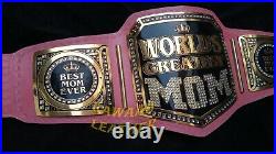 World Best Mom Championship Belt Adult Size Wrestling Replica Title