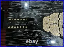 World Championship Wrestling Replica 4mm ZINC PLATES