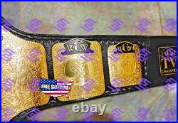World Championship Wrestling Television Heavyweight Title Belt 2mm brass