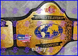 World Championship Wrestling Television Heavyweight Title Belt 2mm brass