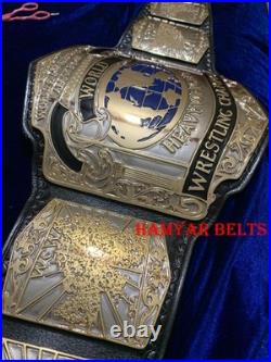 World Class Heavyweight Championship Belt-WCCW / WCWA Wrestling Belt-Gold Plated World Class Heavyweight Championship Belt-WCCW / WCWA Wrestling Belt-Gold Plated