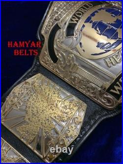 World Class Heavyweight Championship Belt-WCCW / WCWA Wrestling Belt-Gold Plated World Class Heavyweight Championship Belt-WCCW / WCWA Wrestling Belt-Gold Plated