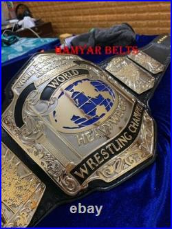 World Class Heavyweight Championship Belt-WCCW / WCWA Wrestling Belt-Gold Plated World Class Heavyweight Championship Belt-WCCW / WCWA Wrestling Belt-Gold Plated