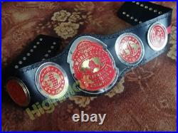 World Class Heavyweight Wrestling Championship Belt Brass plates