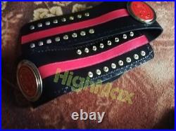 World Class Heavyweight Wrestling Championship Belt Brass plates