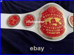 World Class Heavyweight Wrestling Championship Belt Zinc Metal Plates