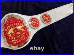World Class Heavyweight Wrestling Championship Belt Zinc Metal Plates