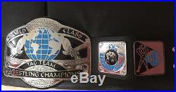 World Class Tag Team Championship Belt Ultimate Warrior Freebirds Von Erichs