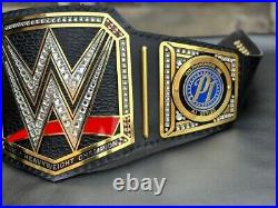 World Heavy Weight Championship Replica Title Belt Adult Size 2MM Brass Black AJ