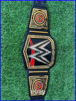 World Heavy Weight Championship Replica Title Belt Adult Size 2mm Brass Black
