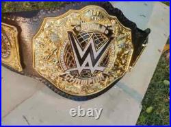 World Heavy Weight Championship Replica Title Belt Adult Zinc 8MM FREE SHIPPING