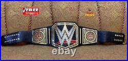 World Heavy Weight Championship Replica Title Belt Black 2MM Brass Adult Size
