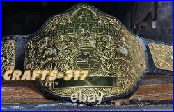 World Heavyweight BIG GOLD Championship Replica Tittle Belt Adult size 2MM Brass