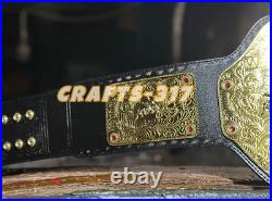 World Heavyweight BIG GOLD Championship Replica Tittle Belt Adult size 2MM Brass
