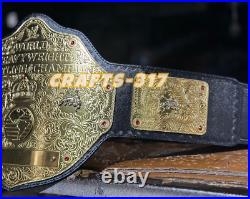 World Heavyweight BIG GOLD Championship Replica Tittle Belt Adult size 2MM Brass