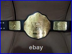 World Heavyweight Big Gold Championship Belt Replica Title 2mm Brass Adult Size