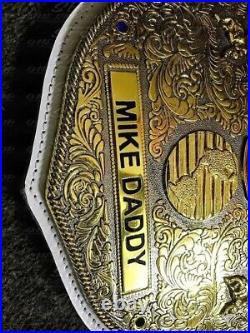 World Heavyweight Big Gold Championship Replica Belt 6mm Brass Adult Size