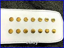 World Heavyweight Big Gold Championship Replica Belt 6mm Brass Adult Size