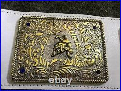 World Heavyweight Big Gold Championship Replica Belt 6mm Brass Adult Size