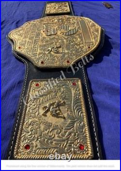 World Heavyweight Big Gold Championship Replica Belt 6mm Zinc Adult Size World Heavyweight Big Gold Championship Replica Belt 6mm Zinc Adult Size